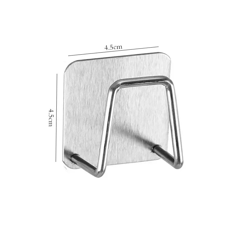 Kitchen Sponges Holder Stainless Steel (Sticky No-drill)