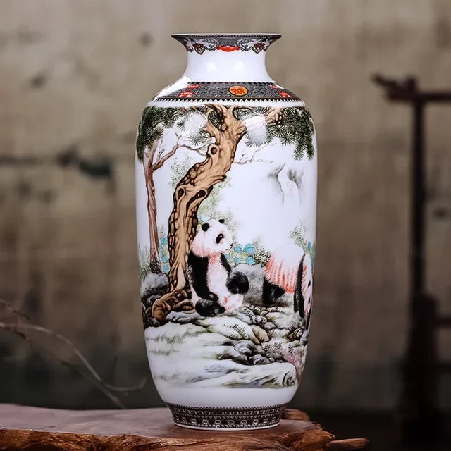 Chinese Traditional Jingdezhen Ceramic Vase