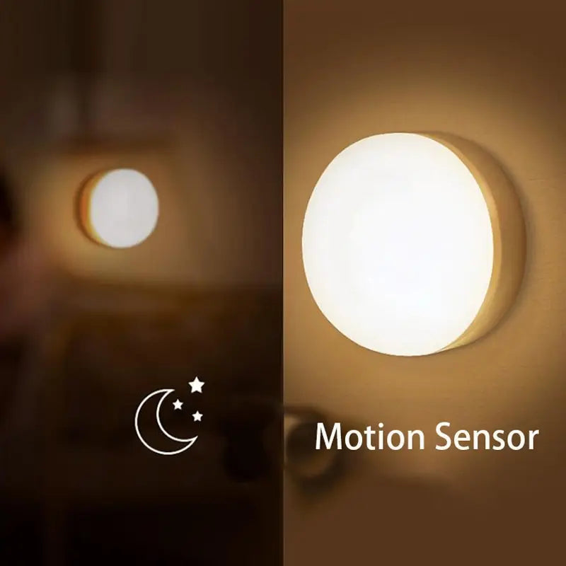 LED Wireless Magnetic Smart Human Body-Sensor Night Light