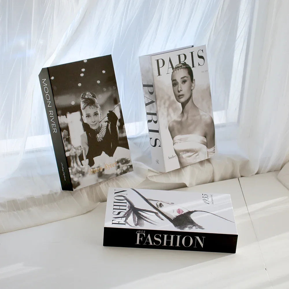 3-Pcs Fashion Fake Book Set (Decoration)