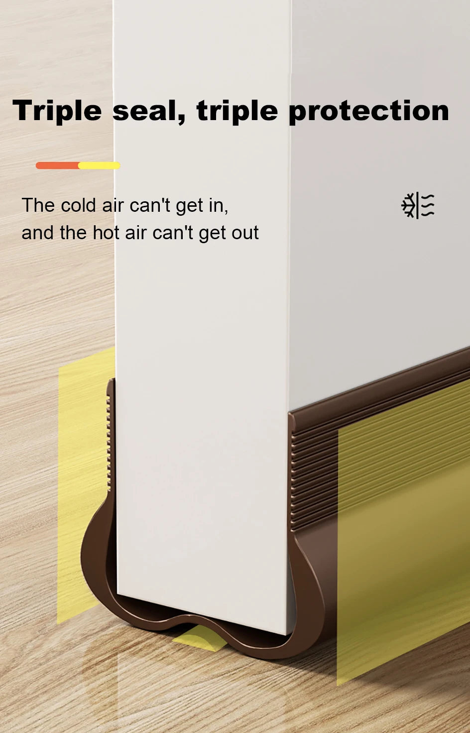 Wind/Dust Door Seal