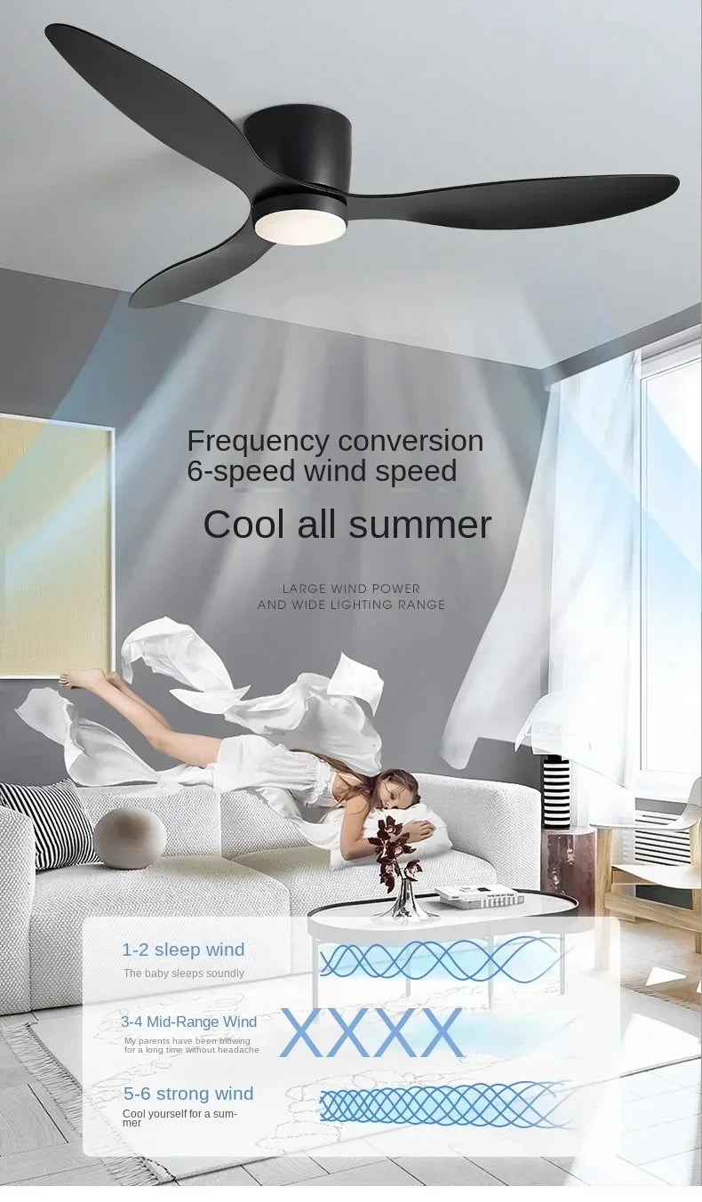 Remote Ceiling Fan &  LED Light