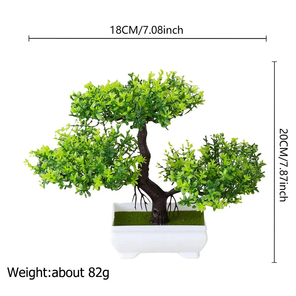 Potted Bonsai Artificial Plant
