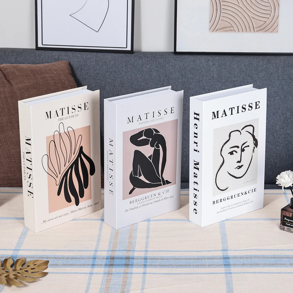 3-Pcs Fashion Fake Book Set (Decoration)