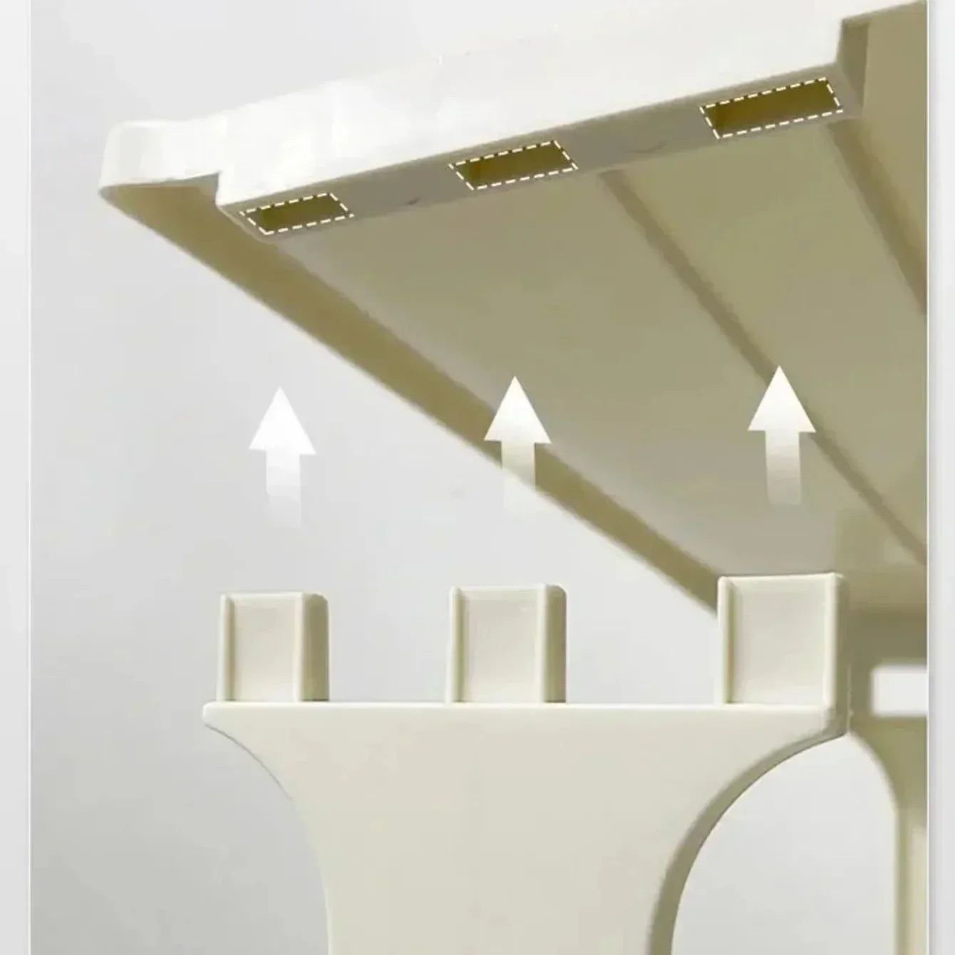 Wall Corner Shoe Shelves