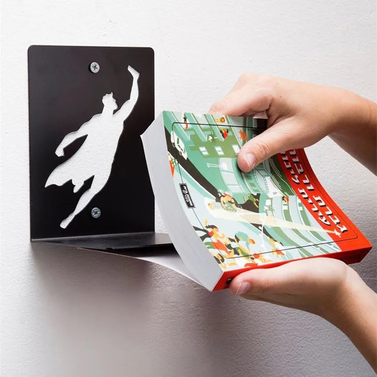 20cm Superhero Metal Bookshelf (large size)