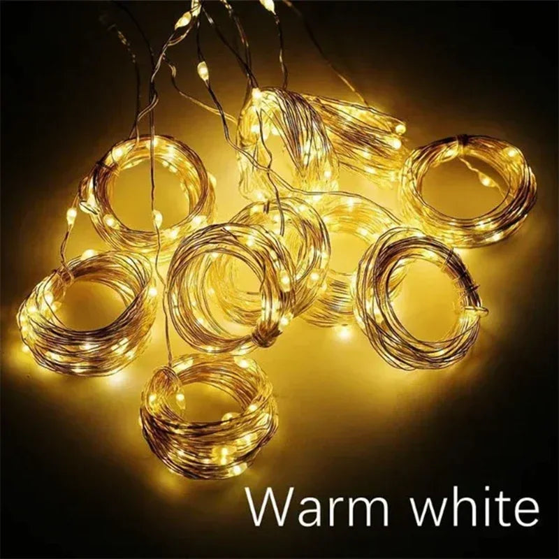 3M LED Curtain Lights (8 Modes)