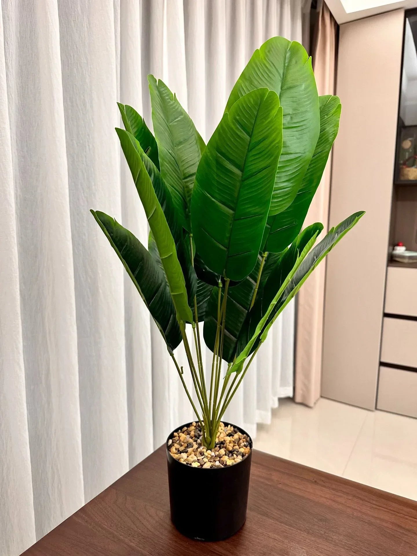 18 Large Artificial Banana Plant Leaves