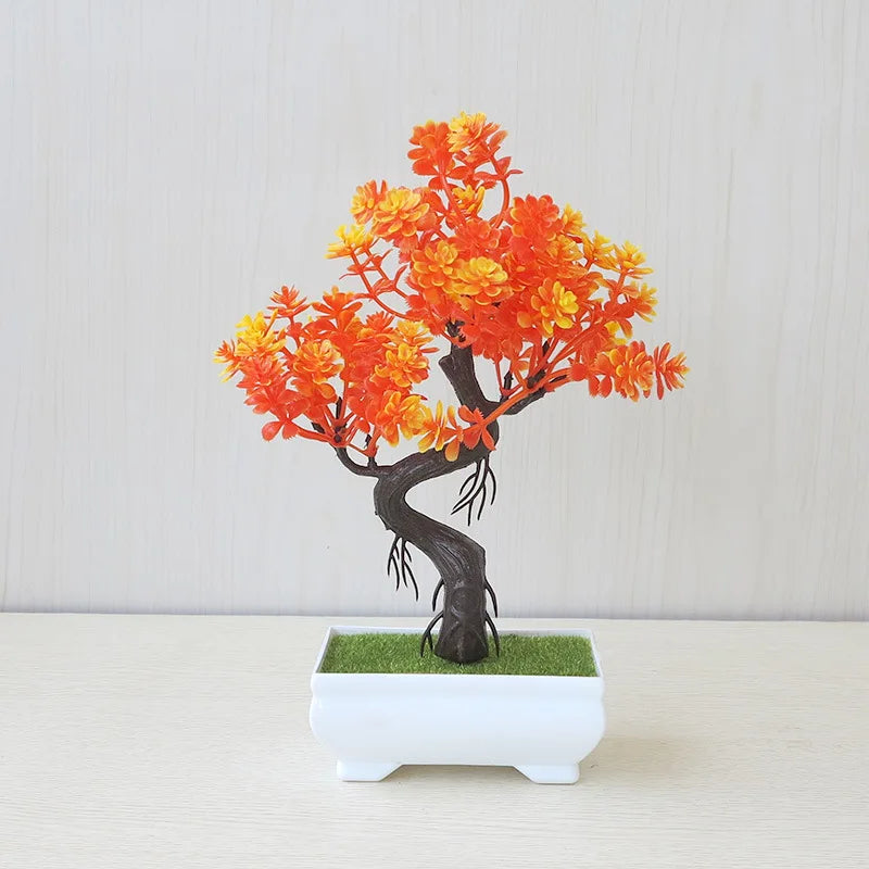Potted Bonsai Artificial Plant