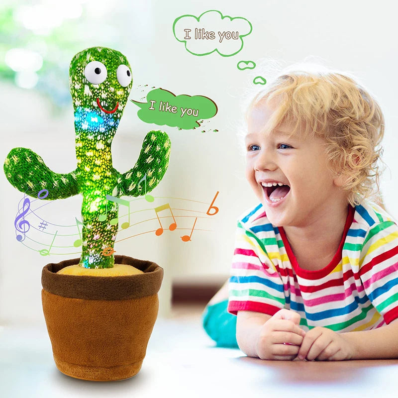 Cactus Talking & Dancing Toy