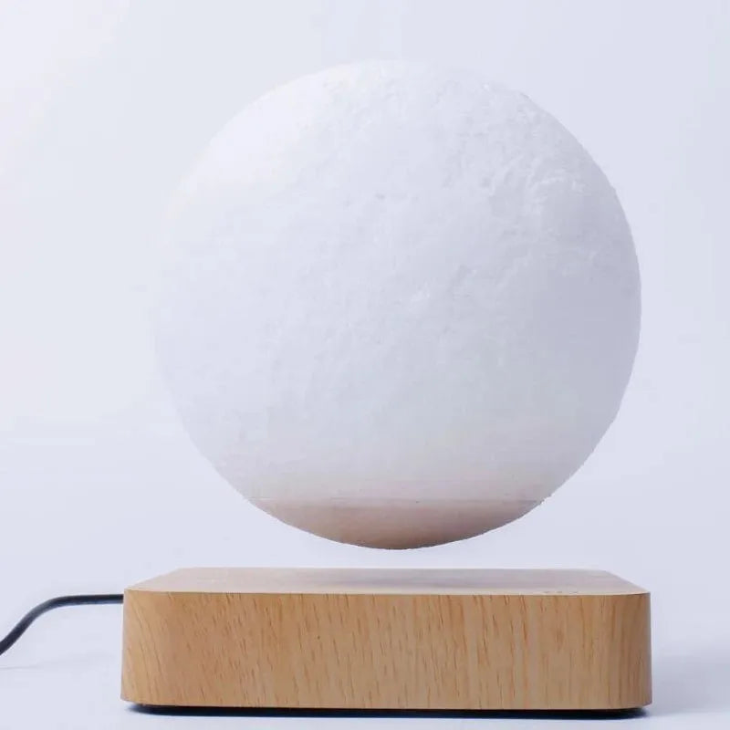 Floating LED Moon Lamp with Magnetic Base