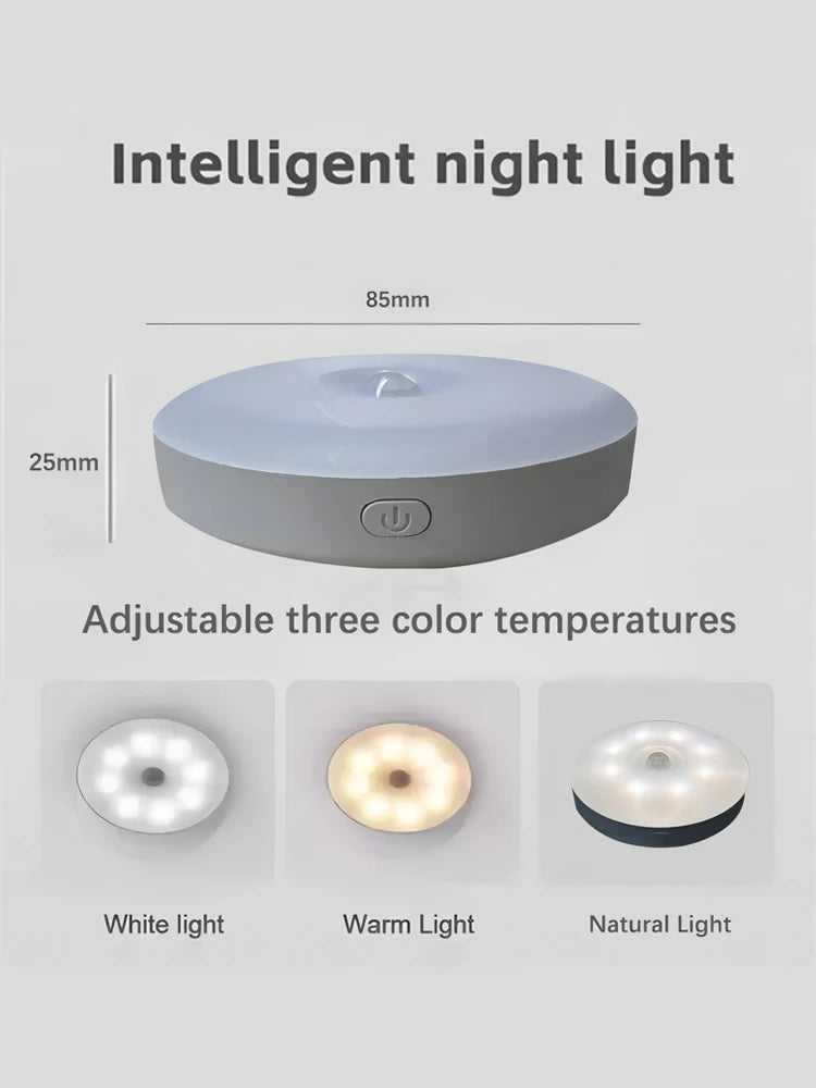 LED Wireless Magnetic Smart Human Body-Sensor Night Light
