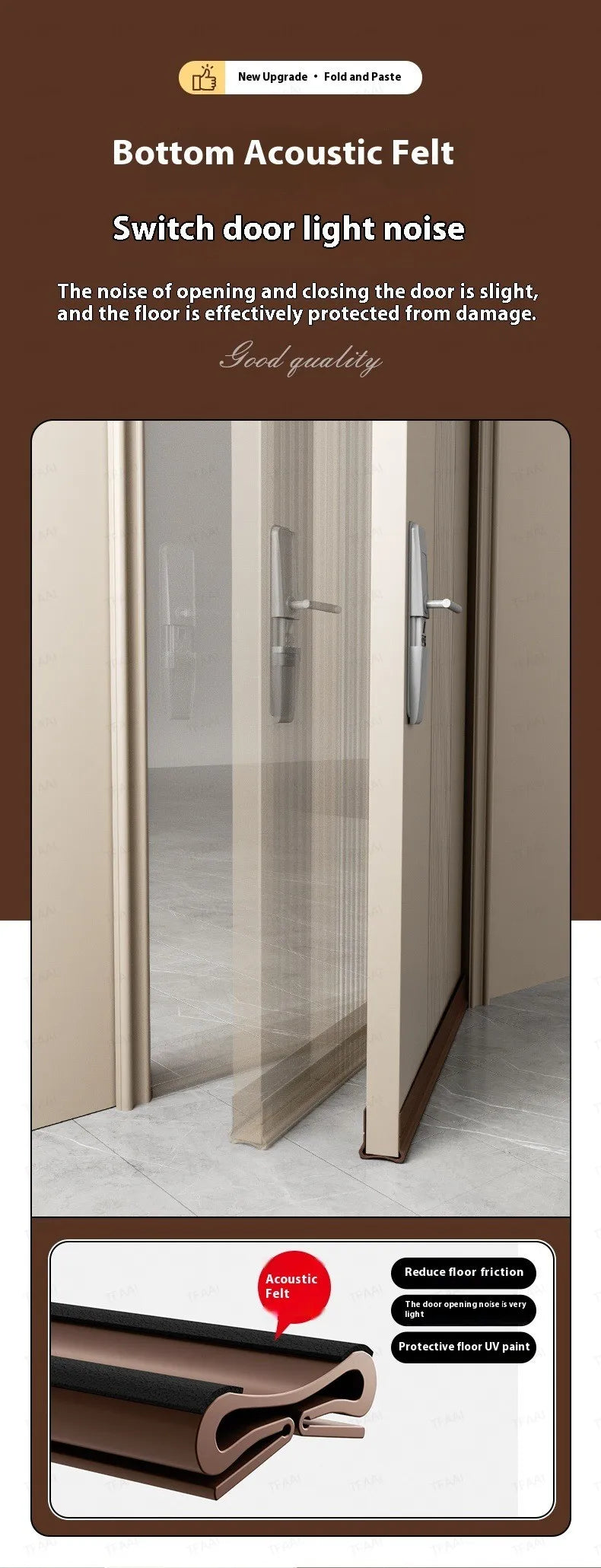 Wind/Dust Door Seal
