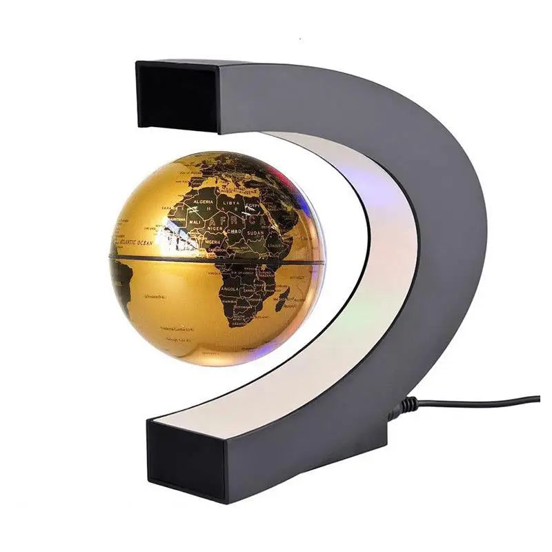 Magnetic Floating Globe LED World Map Lamp