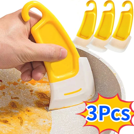 Cleaning Spatula Kitchen Soft Blade Scraper