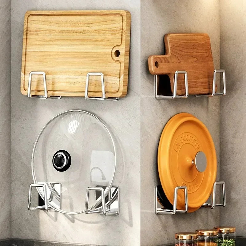 Kitchen Sponges Holder Stainless Steel (Sticky No-drill)
