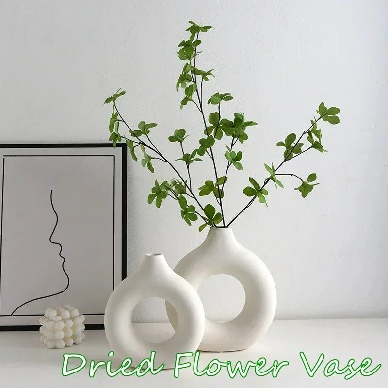 Imitation Vase(Pure White/Black)