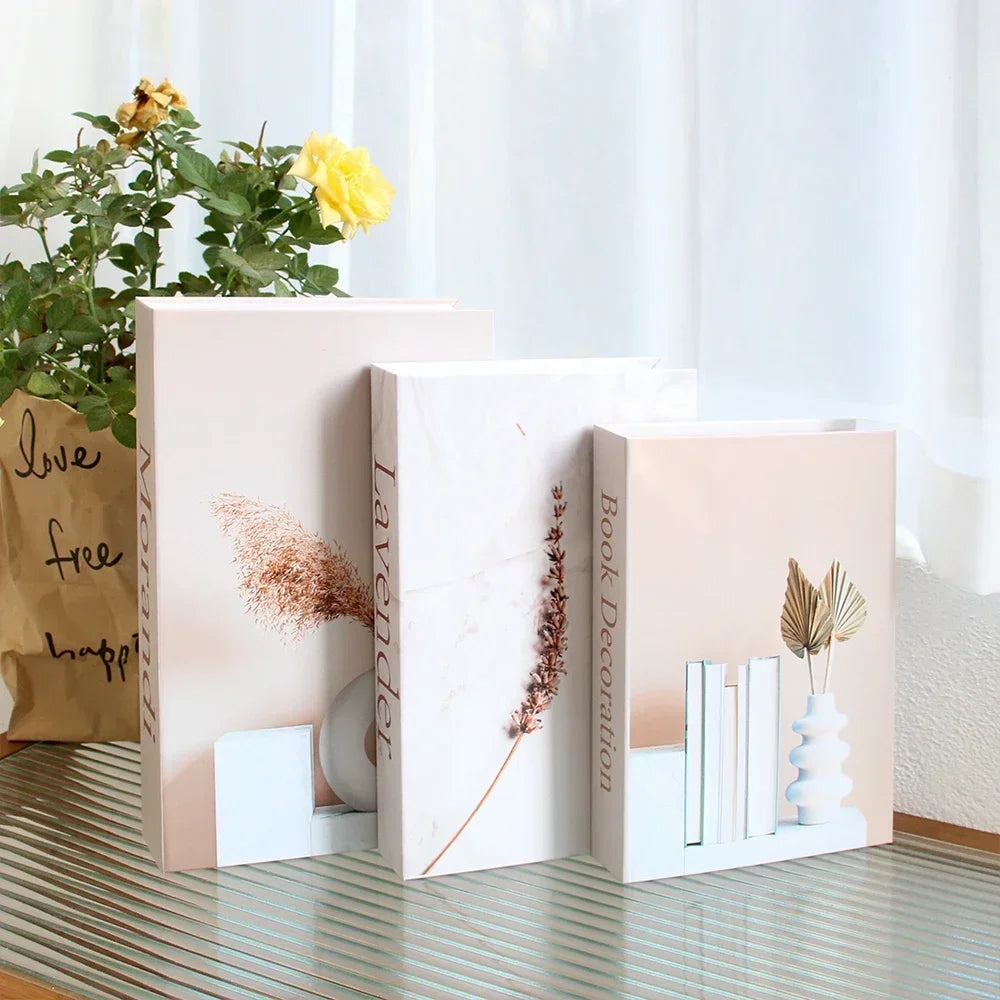 3-Pcs Fashion Fake Book Set (Decoration)