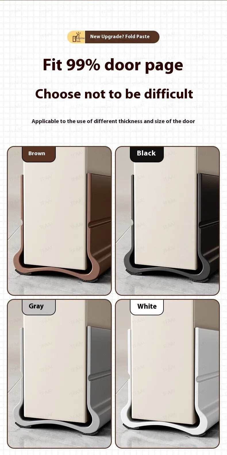Wind/Dust Door Seal