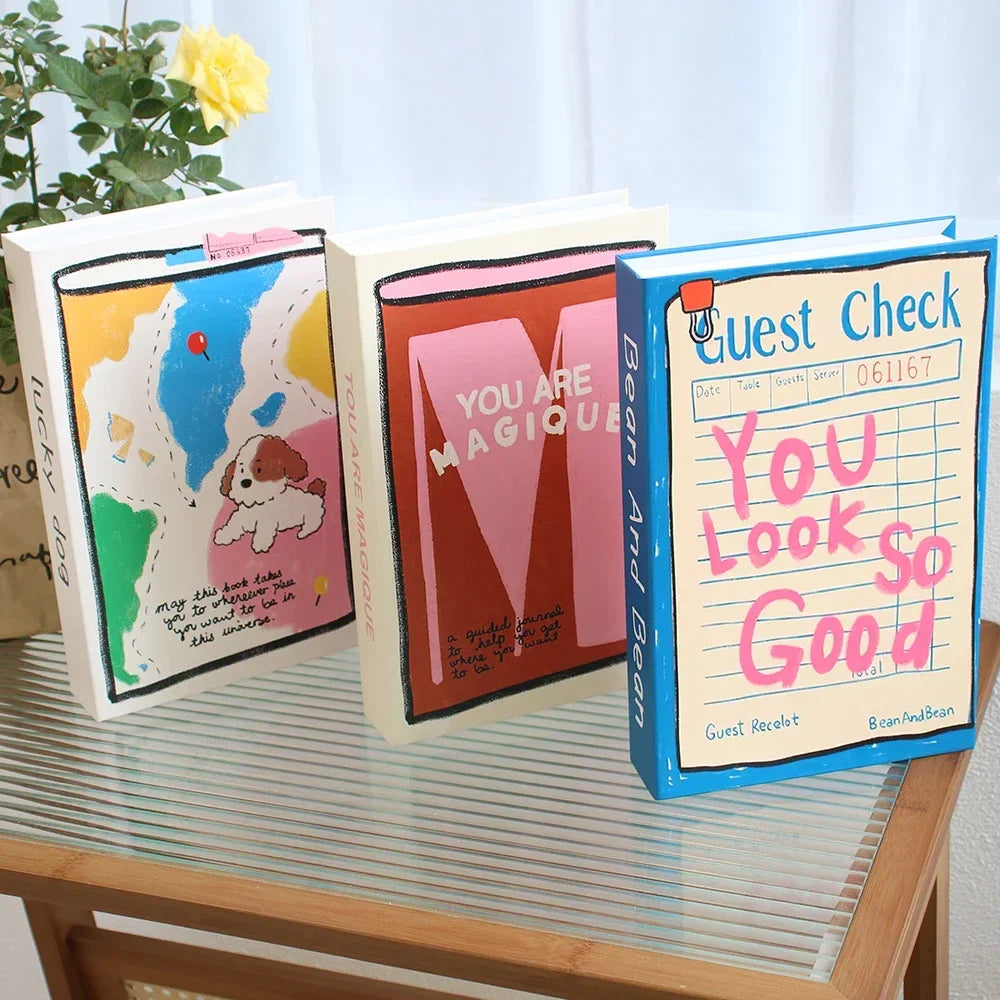 3-Pcs Fashion Fake Book Set (Decoration)