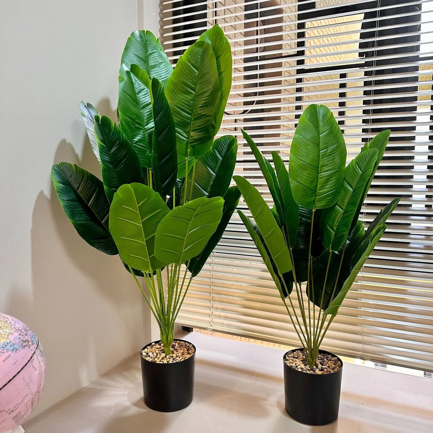 18 Large Artificial Banana Plant Leaves
