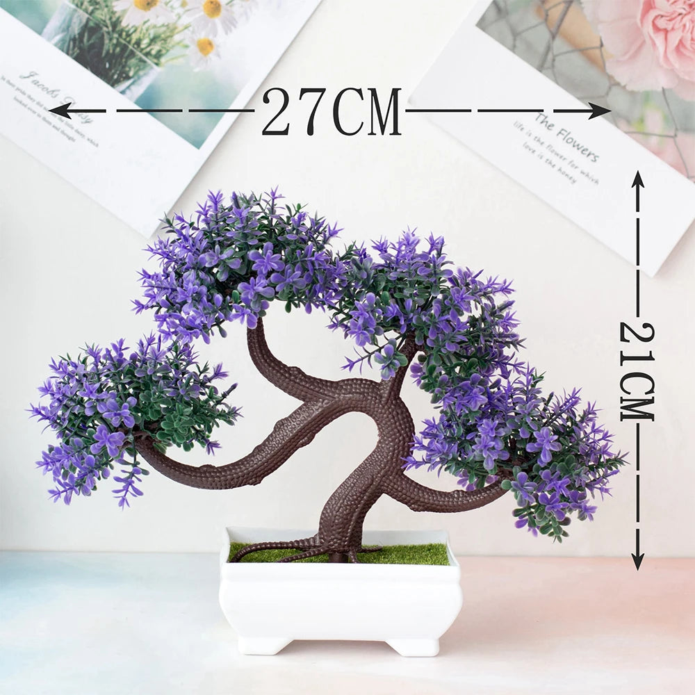Potted Bonsai Artificial Plant