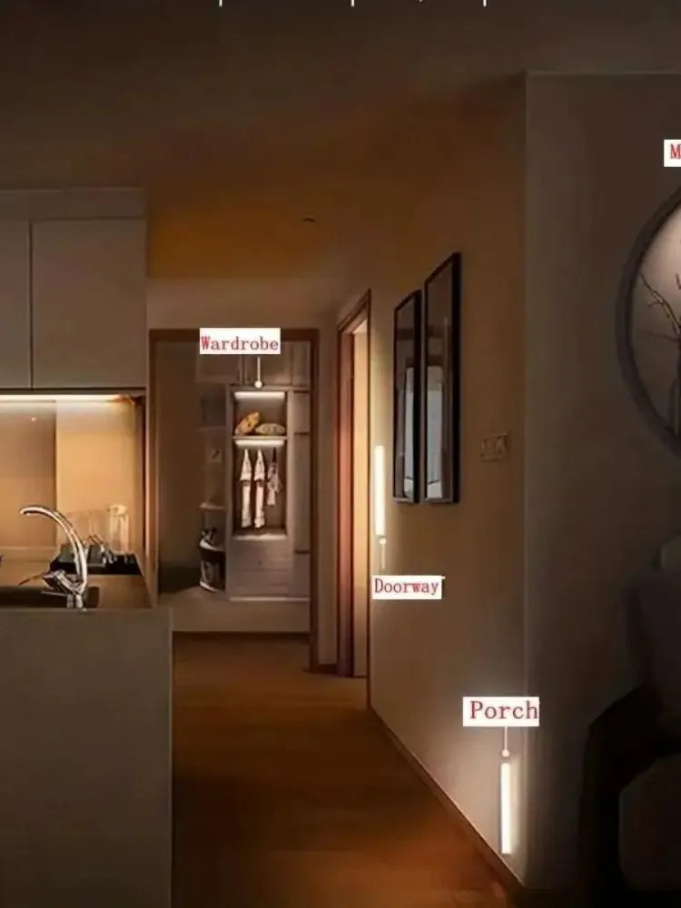 Cabinet Light, Wireless Charging Motion Sensor LED Night Light