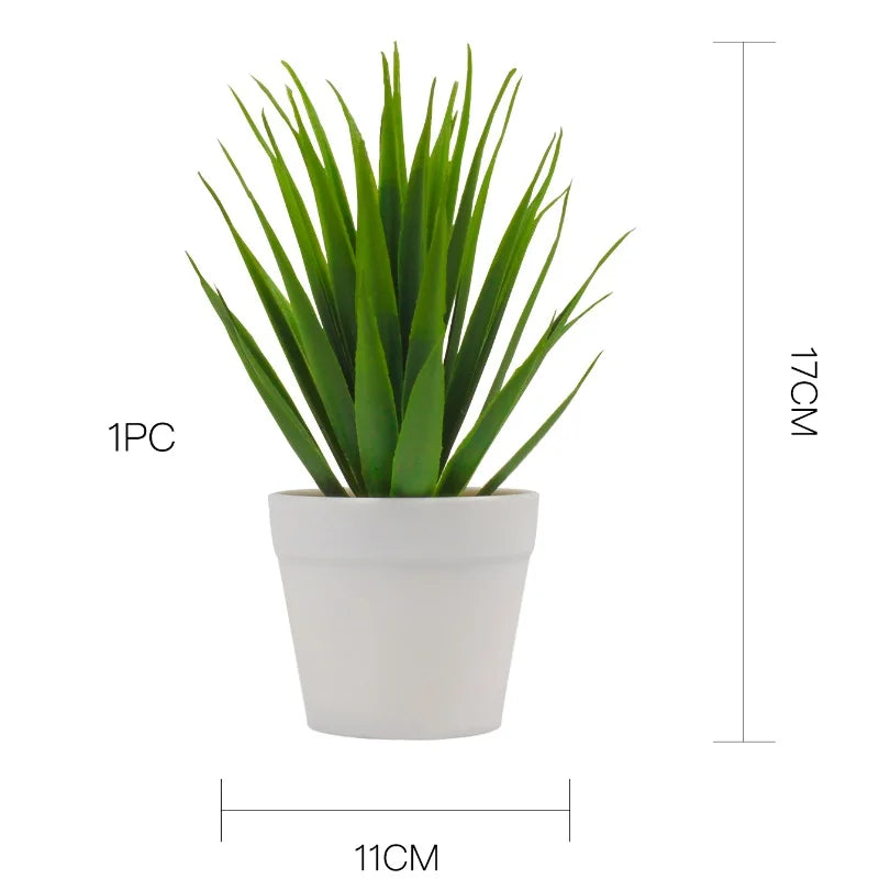 1PC Simulation Potted Plant (plastic)
