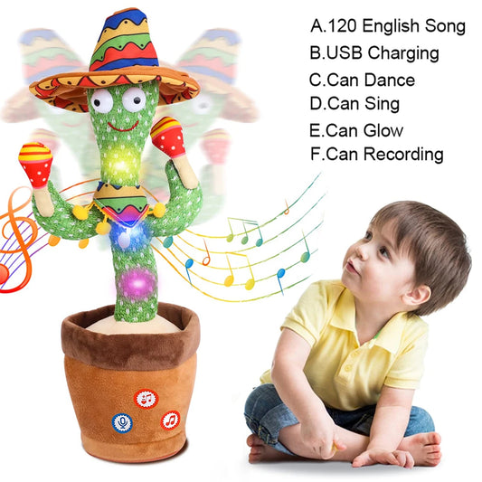 Cactus Talking & Dancing Toy