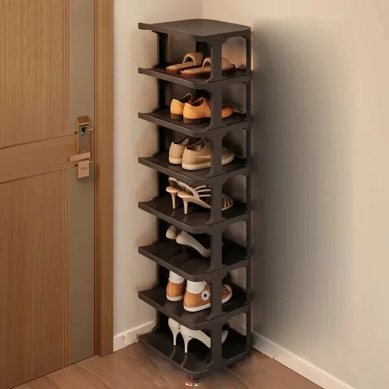 Wall Corner Shoe Shelves