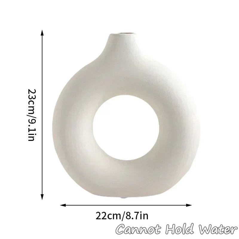 Imitation Vase(Pure White/Black)