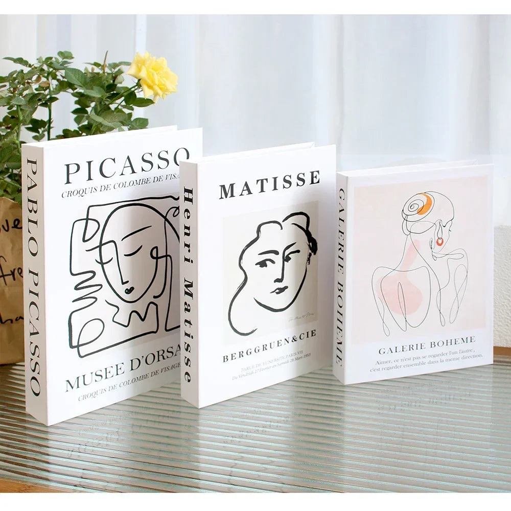 3-Pcs Fashion Fake Book Set (Decoration)