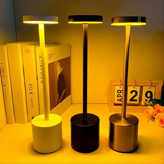Retro LED Table Lamp Touch Dimmable Desk Lamp