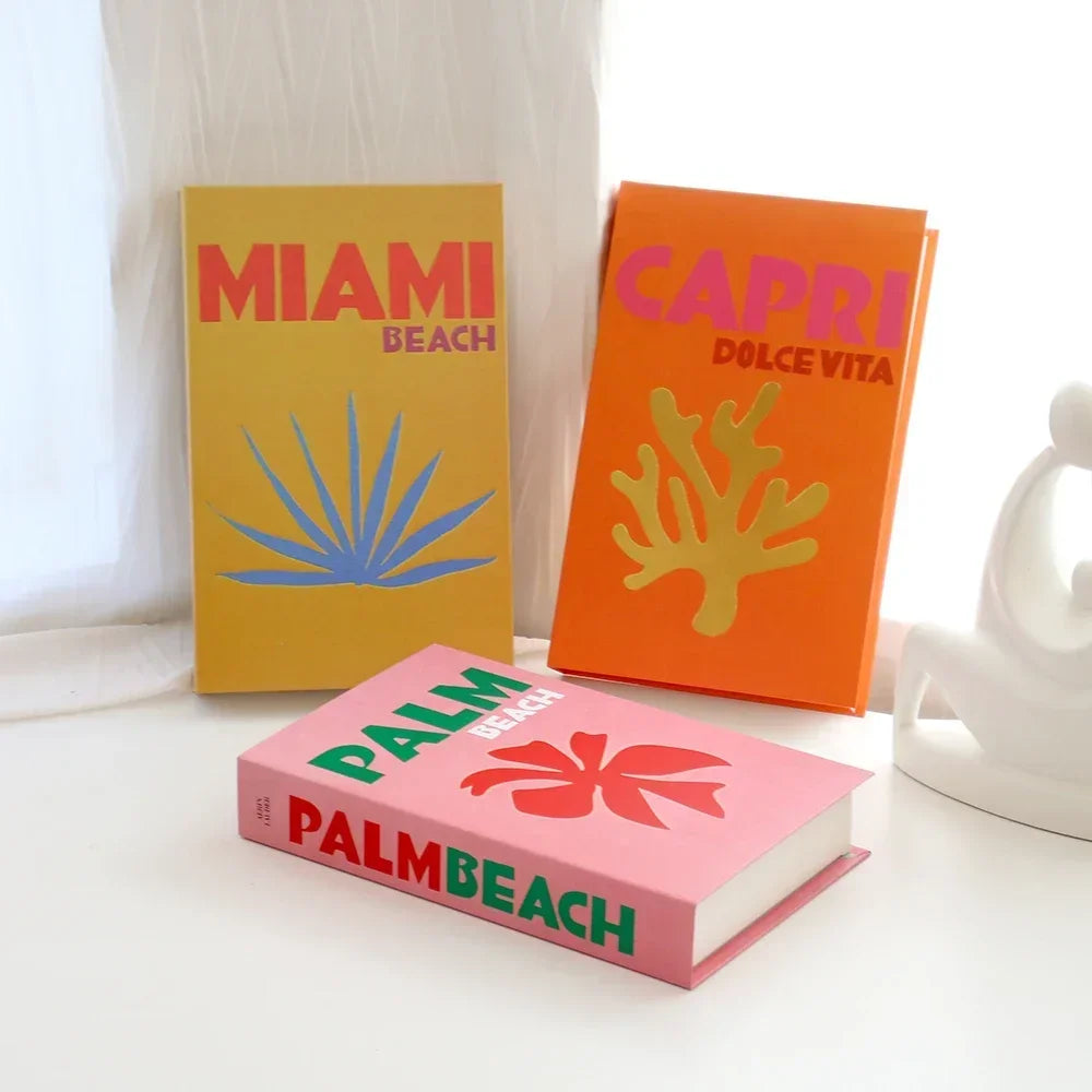 3-Pcs Fashion Fake Book Set (Decoration)