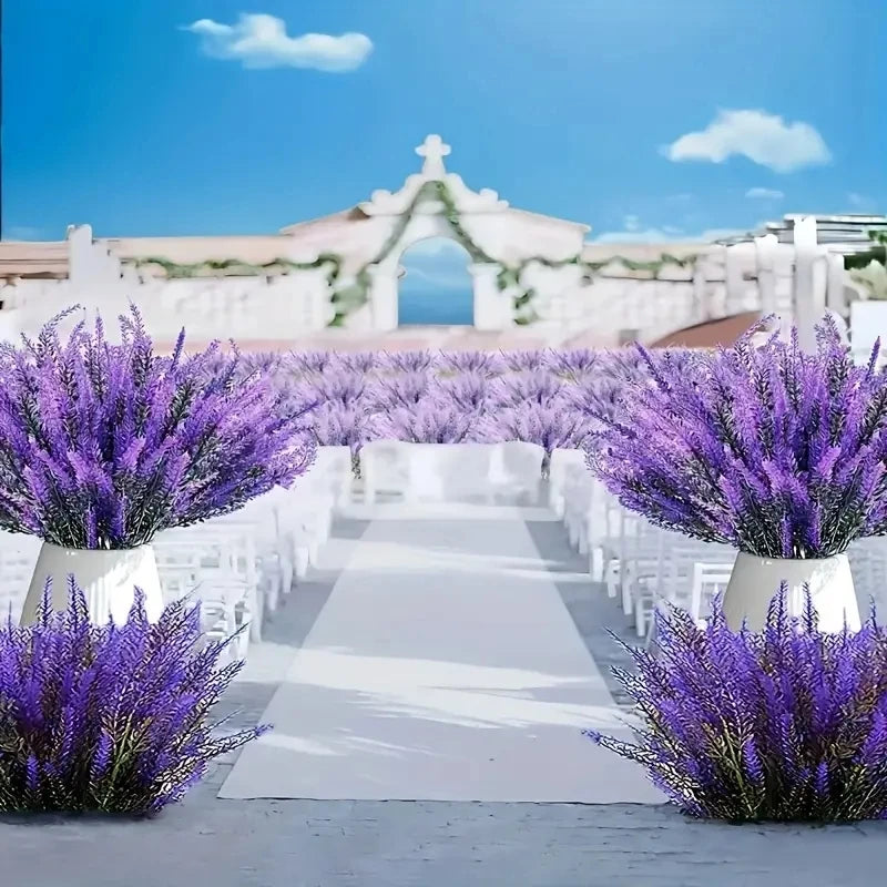 5Pcs Artificial Lavender Flower