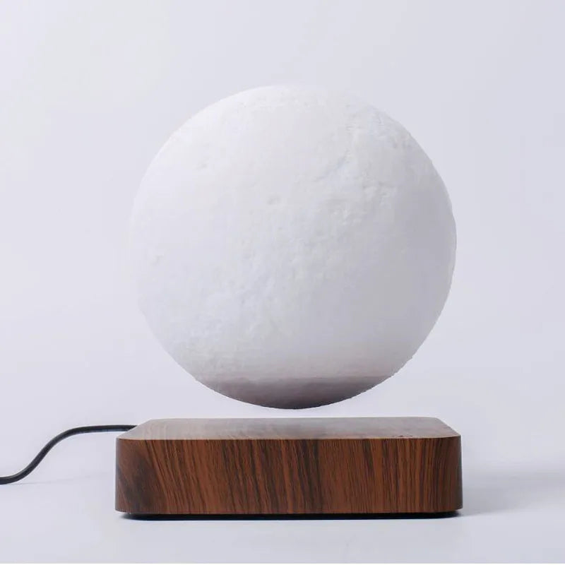 Floating LED Moon Lamp with Magnetic Base