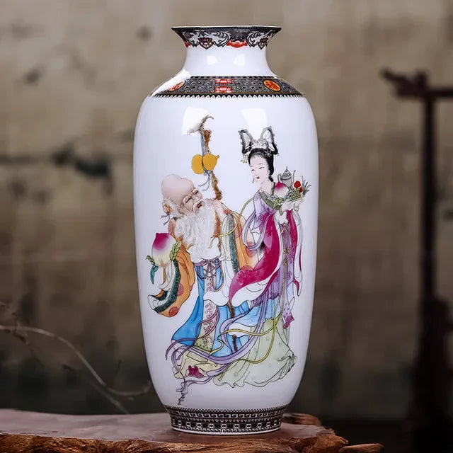 Chinese Traditional Jingdezhen Ceramic Vase