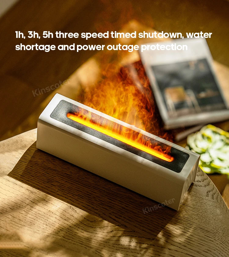RGB Oil Flame Aroma Diffuser