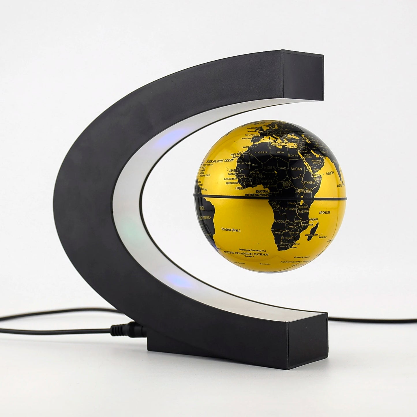 Magnetic Floating Globe LED World Map Lamp