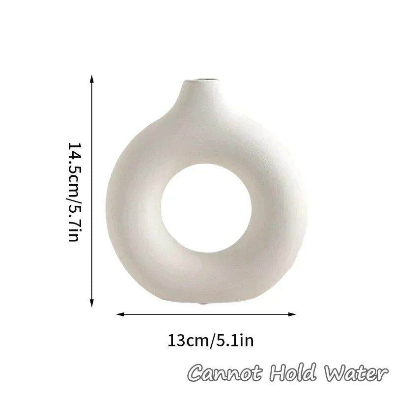 Imitation Vase(Pure White/Black)
