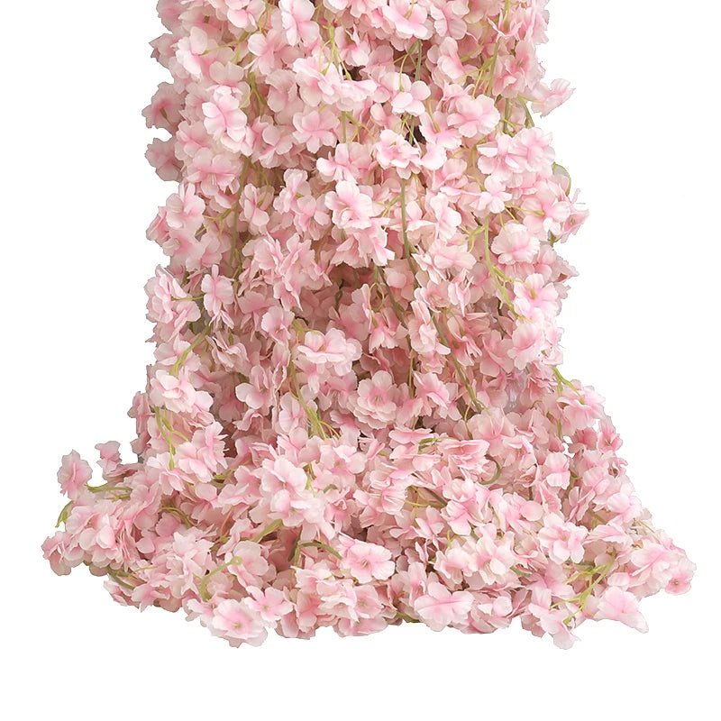 Artificial Silk Cherry Blossom Vine DIY Arrange