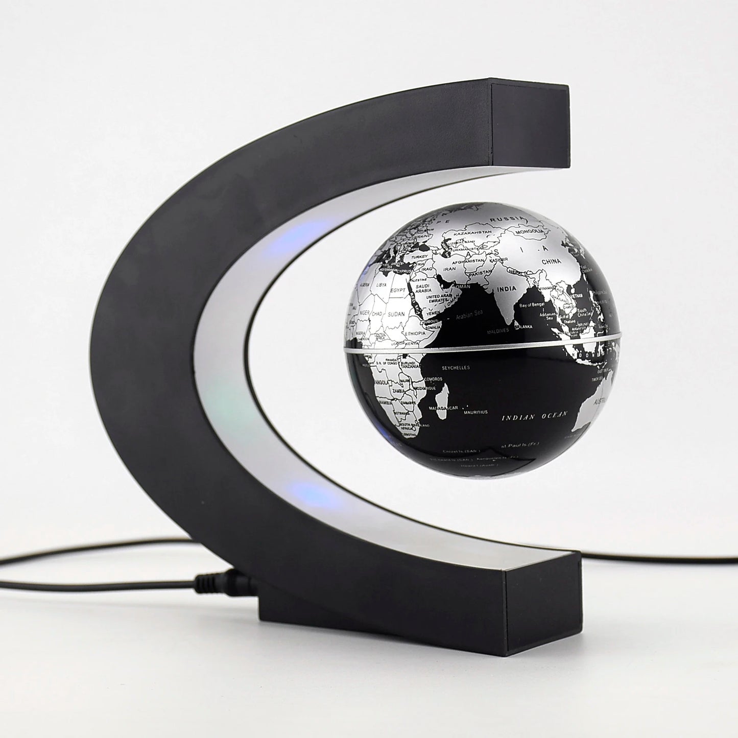 Magnetic Floating Globe LED World Map Lamp