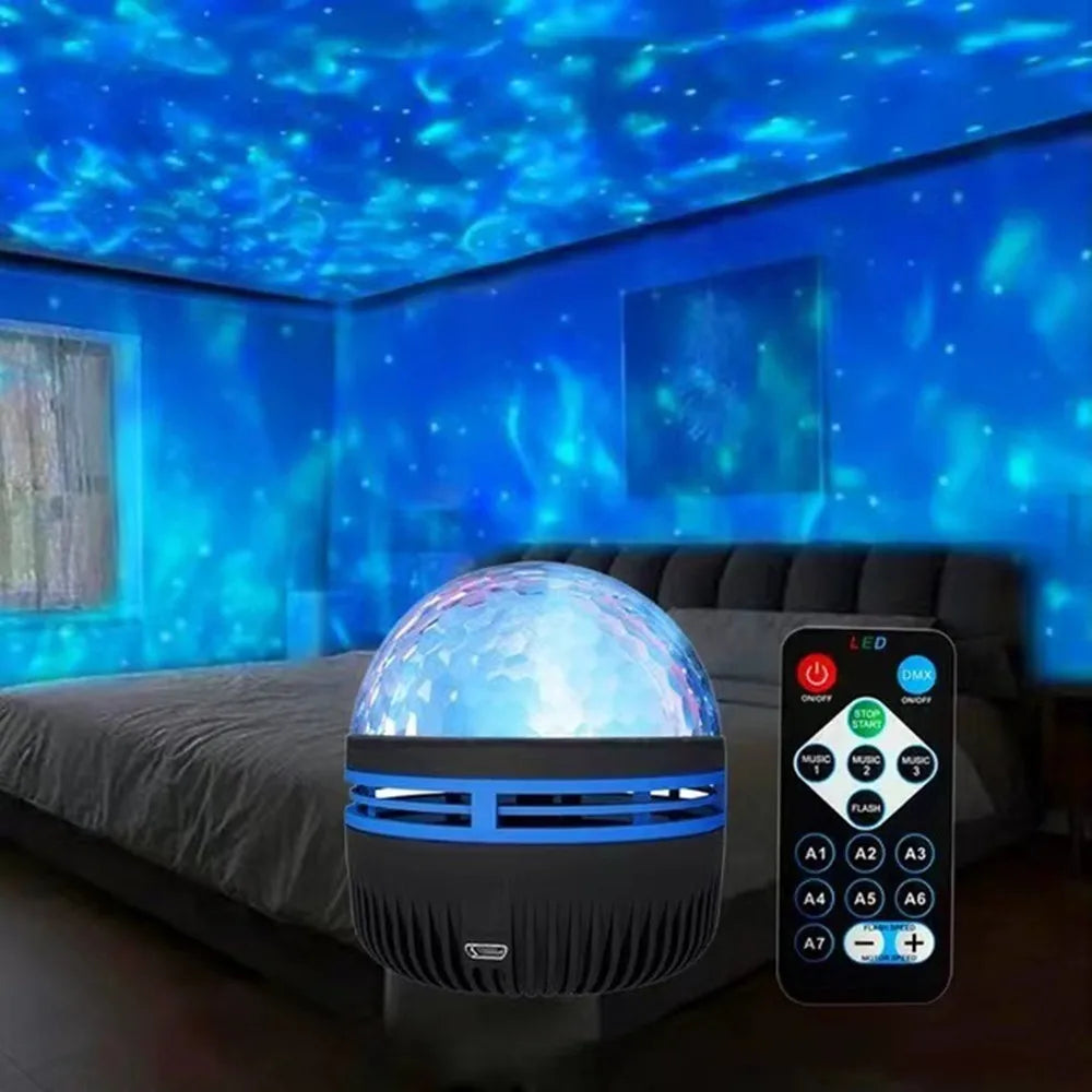Starry Sky LED Night Light Projector with Remote