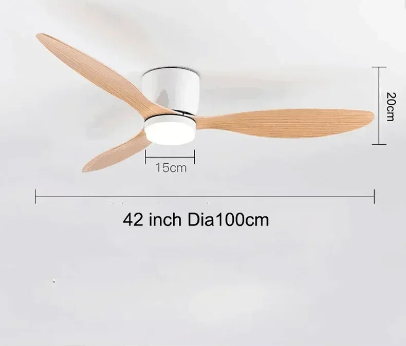 Remote Ceiling Fan &  LED Light