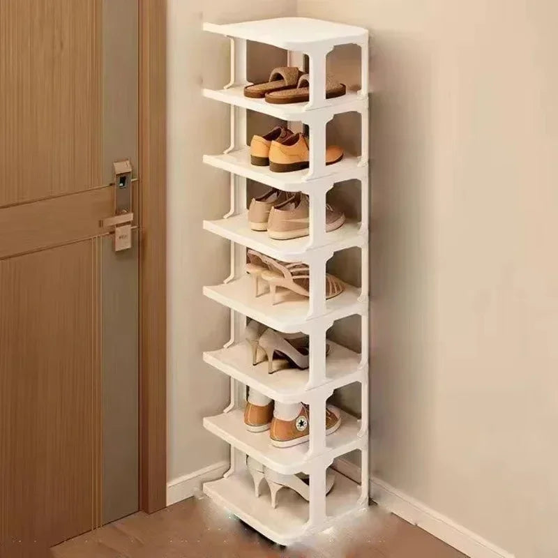 Wall Corner Shoe Shelves