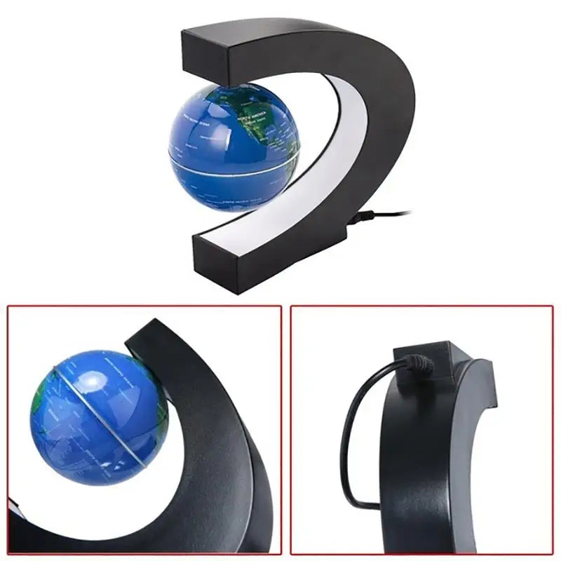 Magnetic Floating Globe LED World Map Lamp