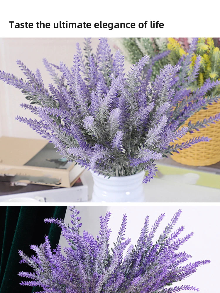 5Pcs Artificial Lavender Flower