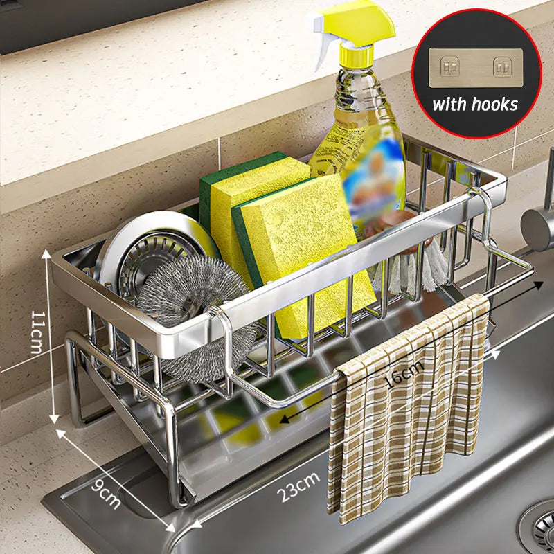 Carbon Steel & Stainless Steel Sink Drain Rack