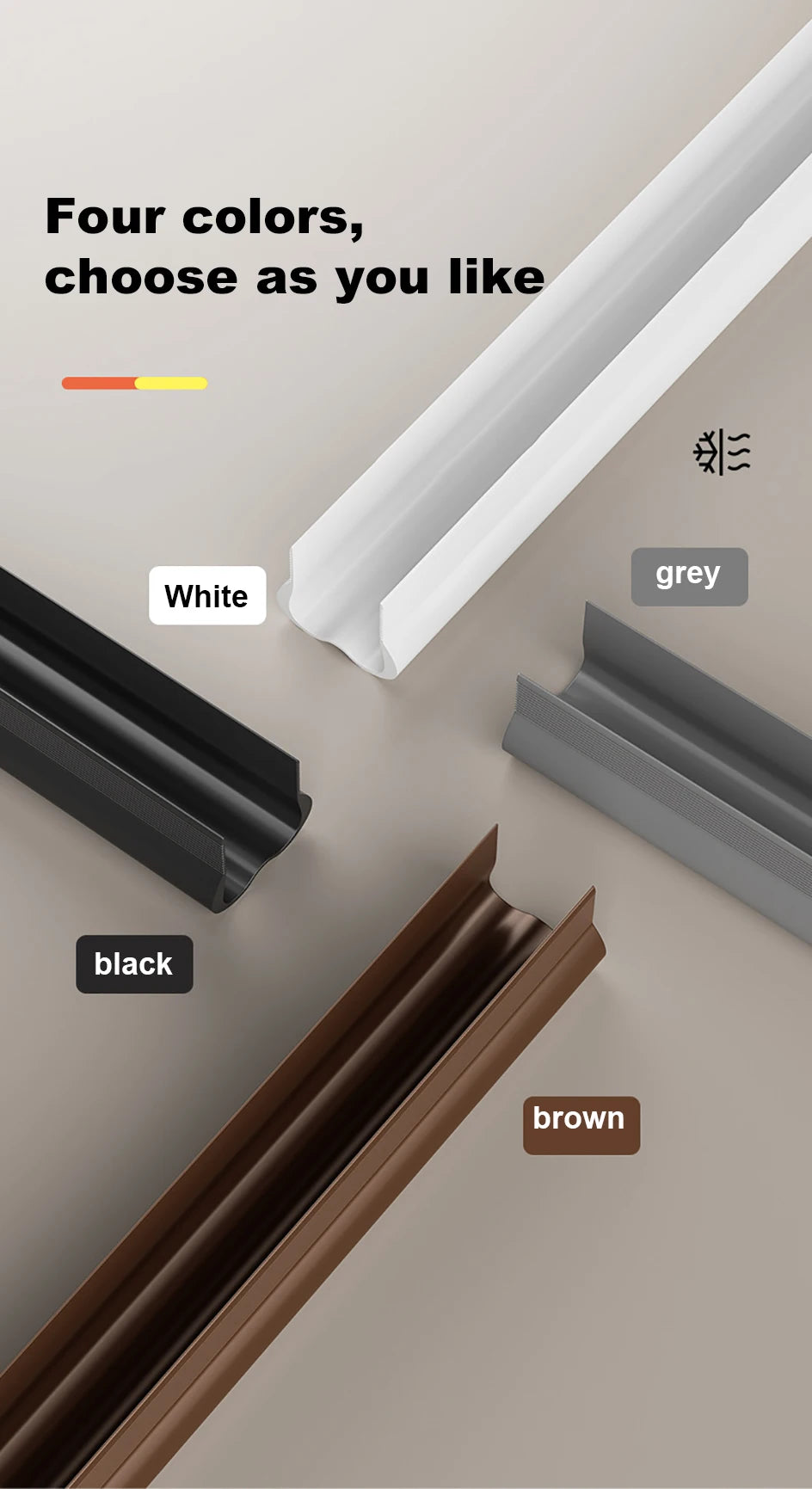 Wind/Dust Door Seal
