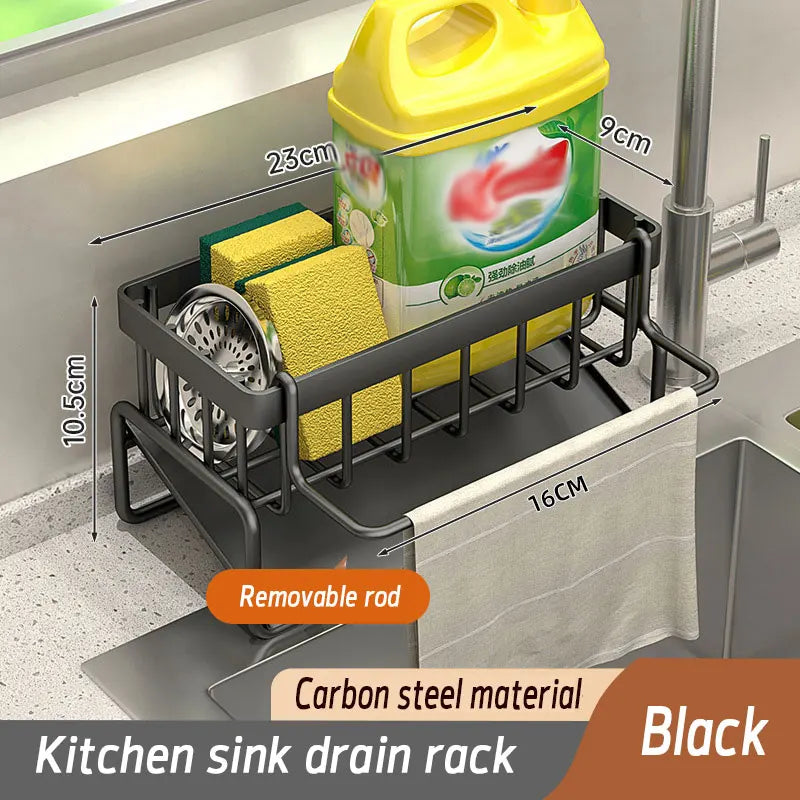 Carbon Steel & Stainless Steel Sink Drain Rack